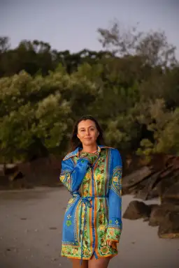 Alemais Linda Mini Dress Multi Floral Size 16 for rent on The Volte - image 9