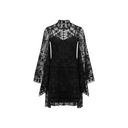 Thurley Parisian Black Lace Dress Size 6 for rent on The Volte - image 2