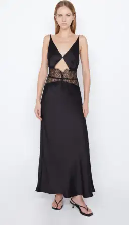 Bec & Bridge Camille Maxi Dress Black Size 8 for rent on The Volte - image 1