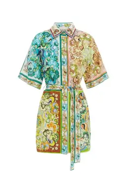 Alemais Dreamer Mini Dress Multi Print Size 16 for rent on The Volte - image 5