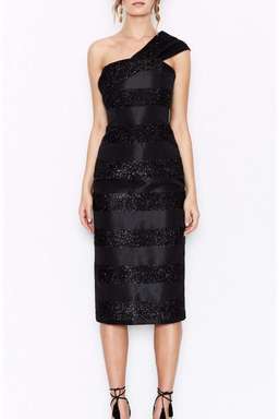 Alice McCall The Monroe Dress Black Size 10 for rent on The Volte - image 1