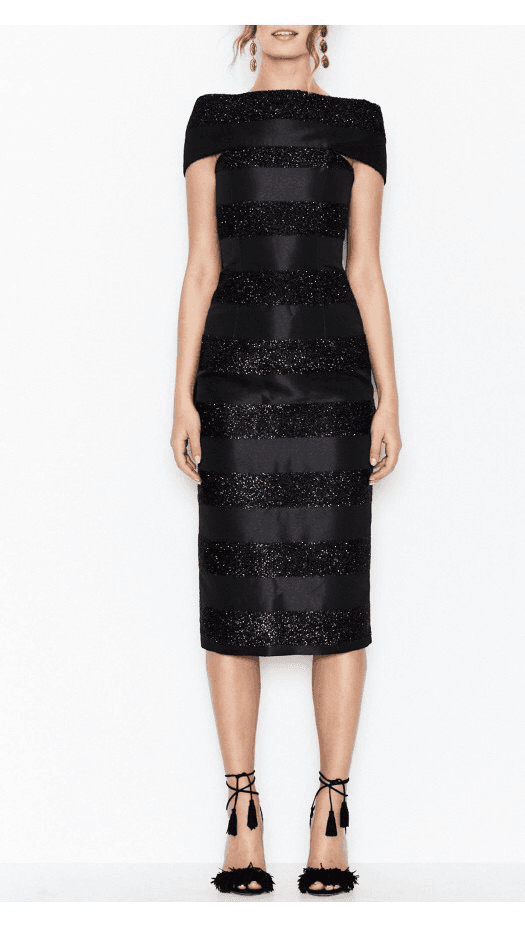 Alice McCall The Monroe Dress Black Size 10 for rent on The Volte - main image