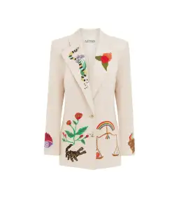 Alemais Zelda Embroidered Blazer Print Size 16 for rent on The Volte - image 8