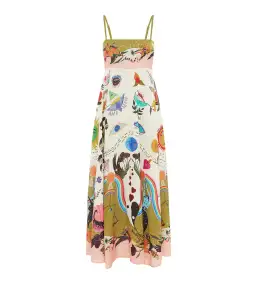 Alemais Evergreen Sundress Print Size 16 for rent on The Volte - image 5