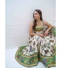 Alemais Birdie Sundress Print Size 16 for rent on The Volte - image 4