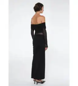 Benni Yasmin Maxi Dress Black Size 10 for rent on The Volte - image 3