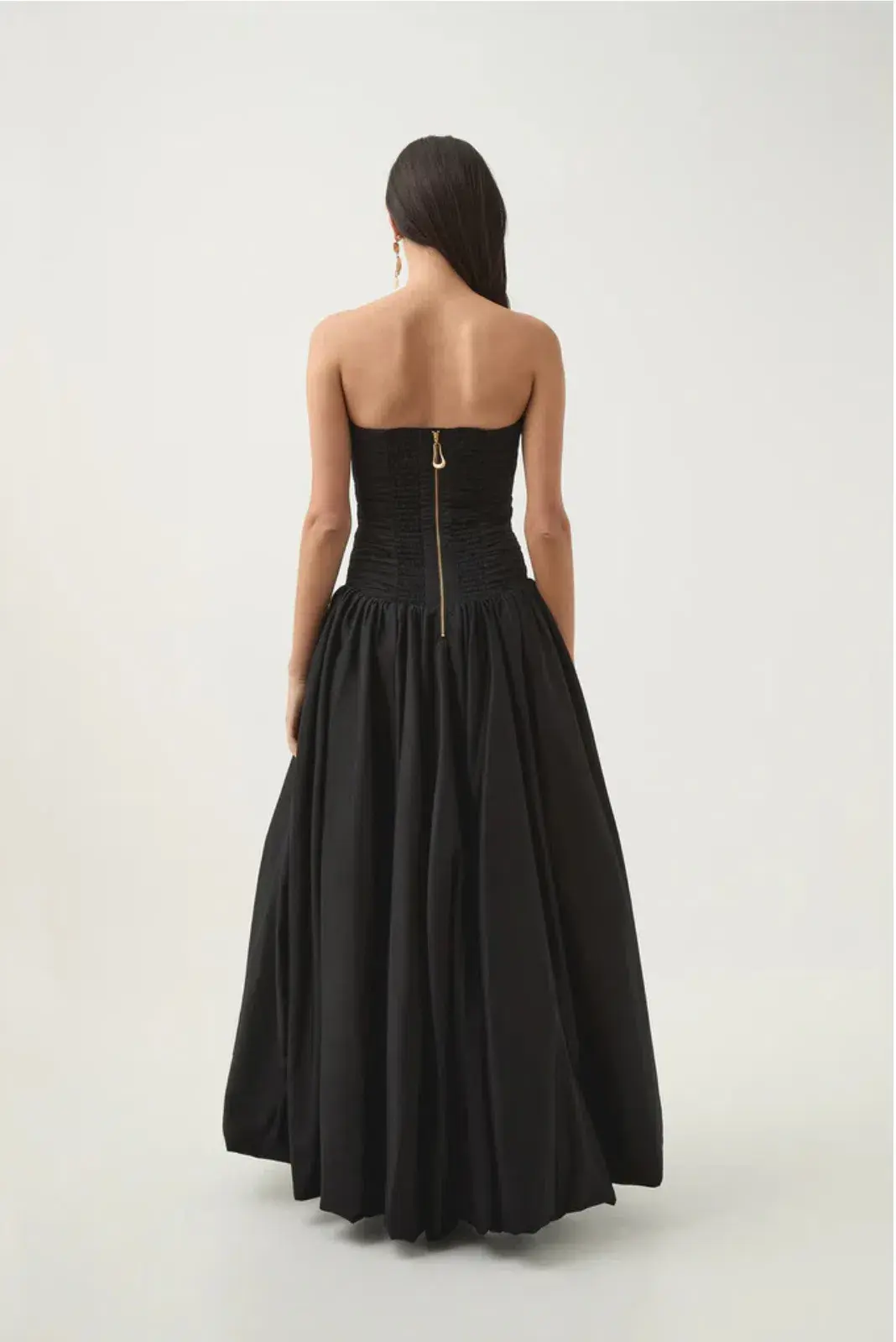 AJE Violette Bubble Hem Maxi Dress AU 8 for rent on The Volte - main image