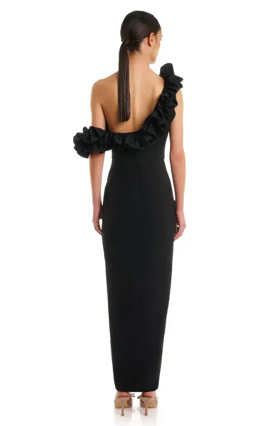 Eliya the Label Rosanna Dress Black Size 8 for rent on The Volte - main image