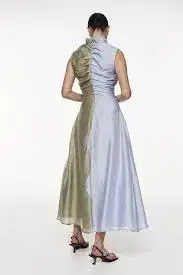 Rachel Gilbert Coda Dress Forest Size 8 for rent on The Volte - image 2