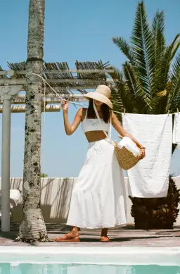 Sabo Skirt Nixie Set White Size 6 for rent on The Volte - image 3