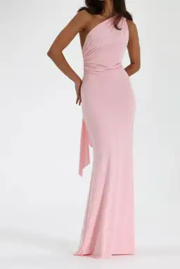 Natalie Rolt Fabienne Gown in Blossom Pink Size 1 / AU 8 for rent on The Volte - image 1