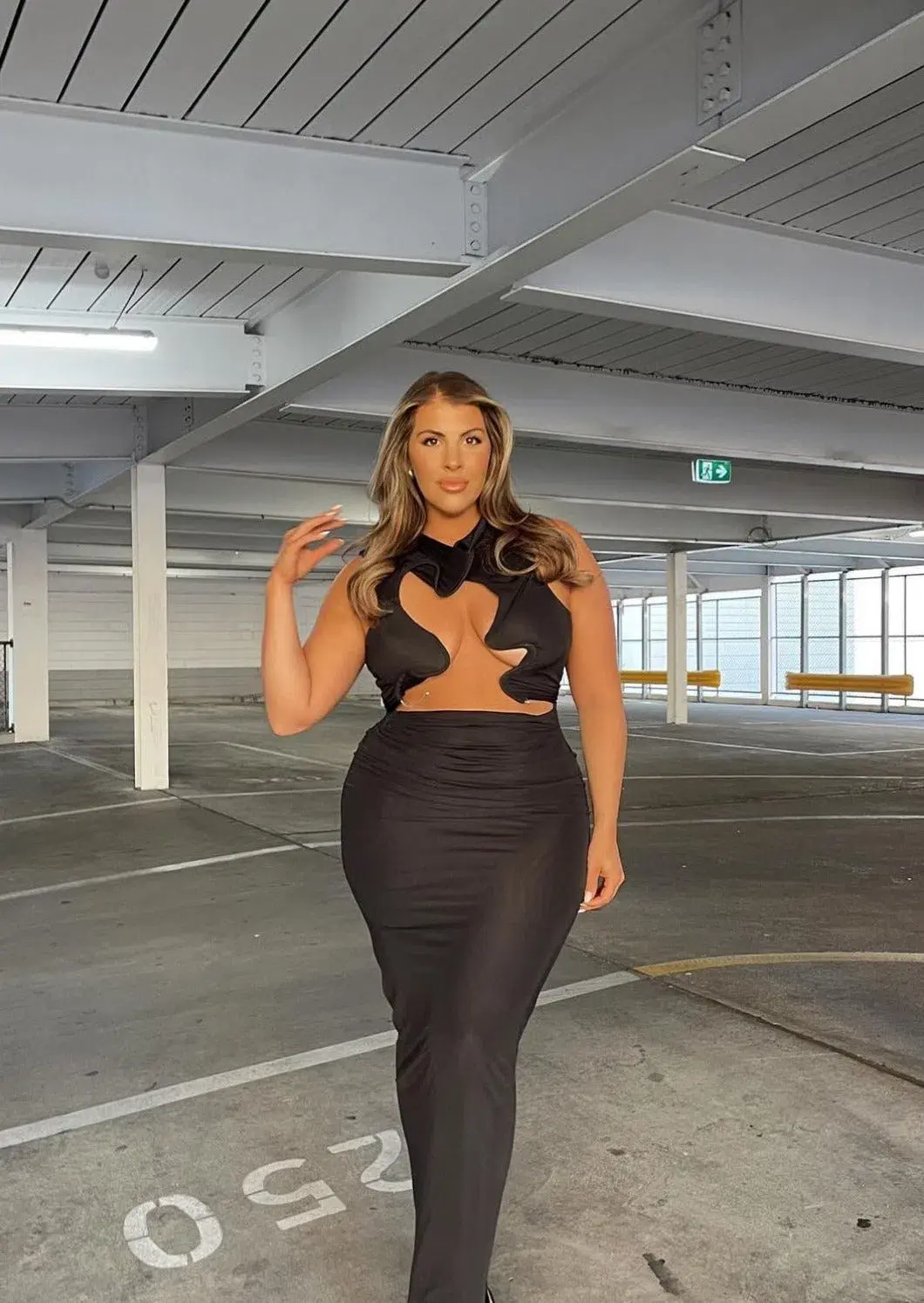 Christopher Esber Venus Tank Dress in Black Size S / AU 8 - Image 3