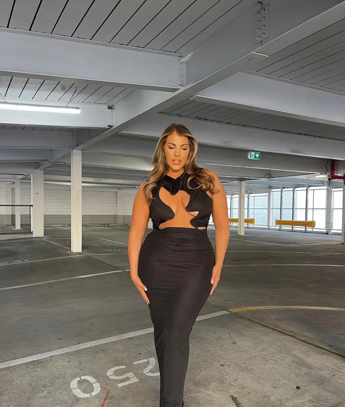 Christopher Esber Venus Tank Dress in Black Size S / AU 8 - Image 4