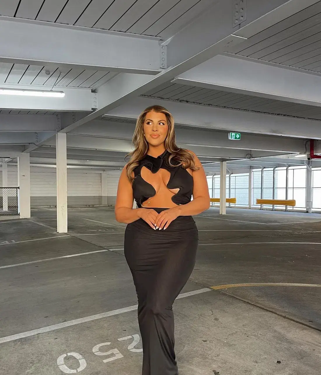 Christopher Esber Venus Tank Dress in Black Size S / AU 8 - Image 5