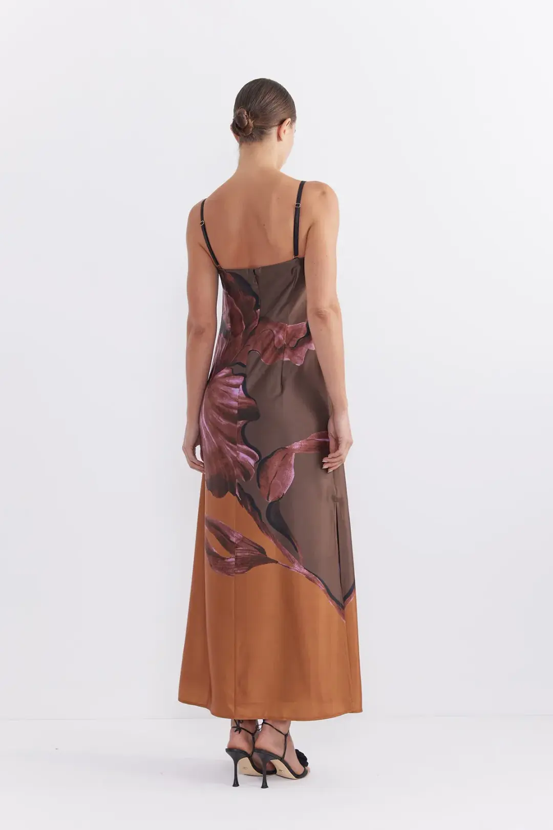 Pasduchas Moon Flower Column Midi in Fudge Size 12 for rent on The Volte - main image