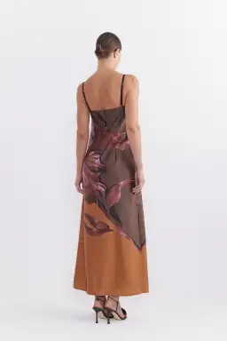 Pasduchas Moon Flower Column Midi in Fudge Size 12 for rent on The Volte - image 3