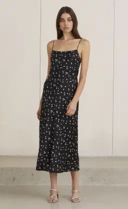 Bec & Bridge Miss Daisy Slip Midi Dress Floral Size 12