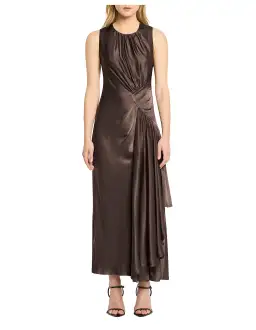 Sass & Bide Good Life Midi Dress Coffee Size 6 for rent on The Volte - image 1