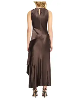 Sass & Bide Good Life Midi Dress Coffee Size 6 for rent on The Volte - image 2