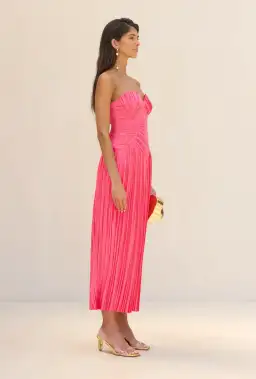 Cult Gaia Ashika Gown Sangria Size AU 8 for rent on The Volte - image 2