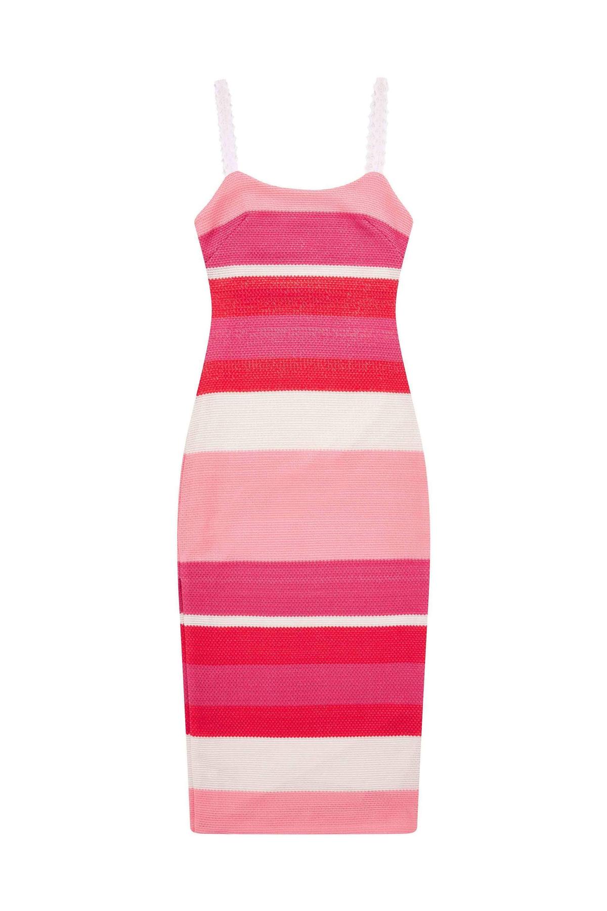 Lacework Strap Midi Dress  - Image 2
