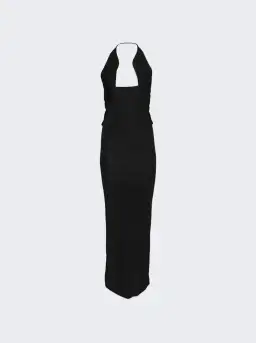 Christopher Esber Tailored Slope Halter Dress Black Size AU 6 for rent on The Volte - image 5