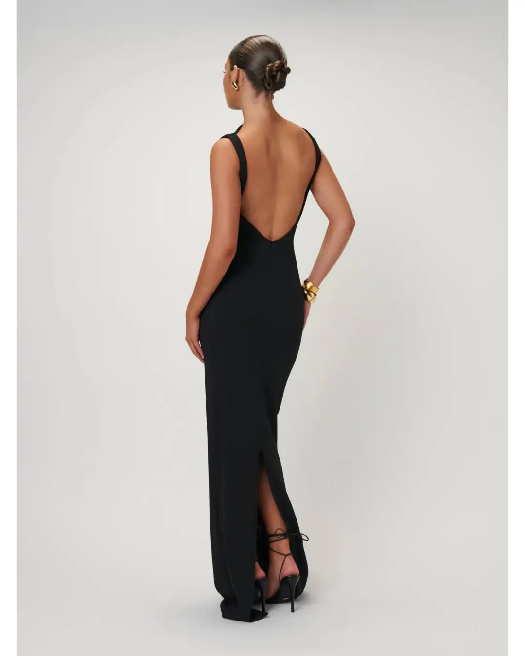 Effie Kats Verona Dress in Black Size S / AU 8 for rent on The Volte - main image