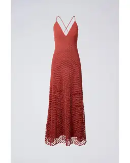 Scanlan Theodore Hand Crochet Dress Sienna Size AU 6 for rent on The Volte - image 5