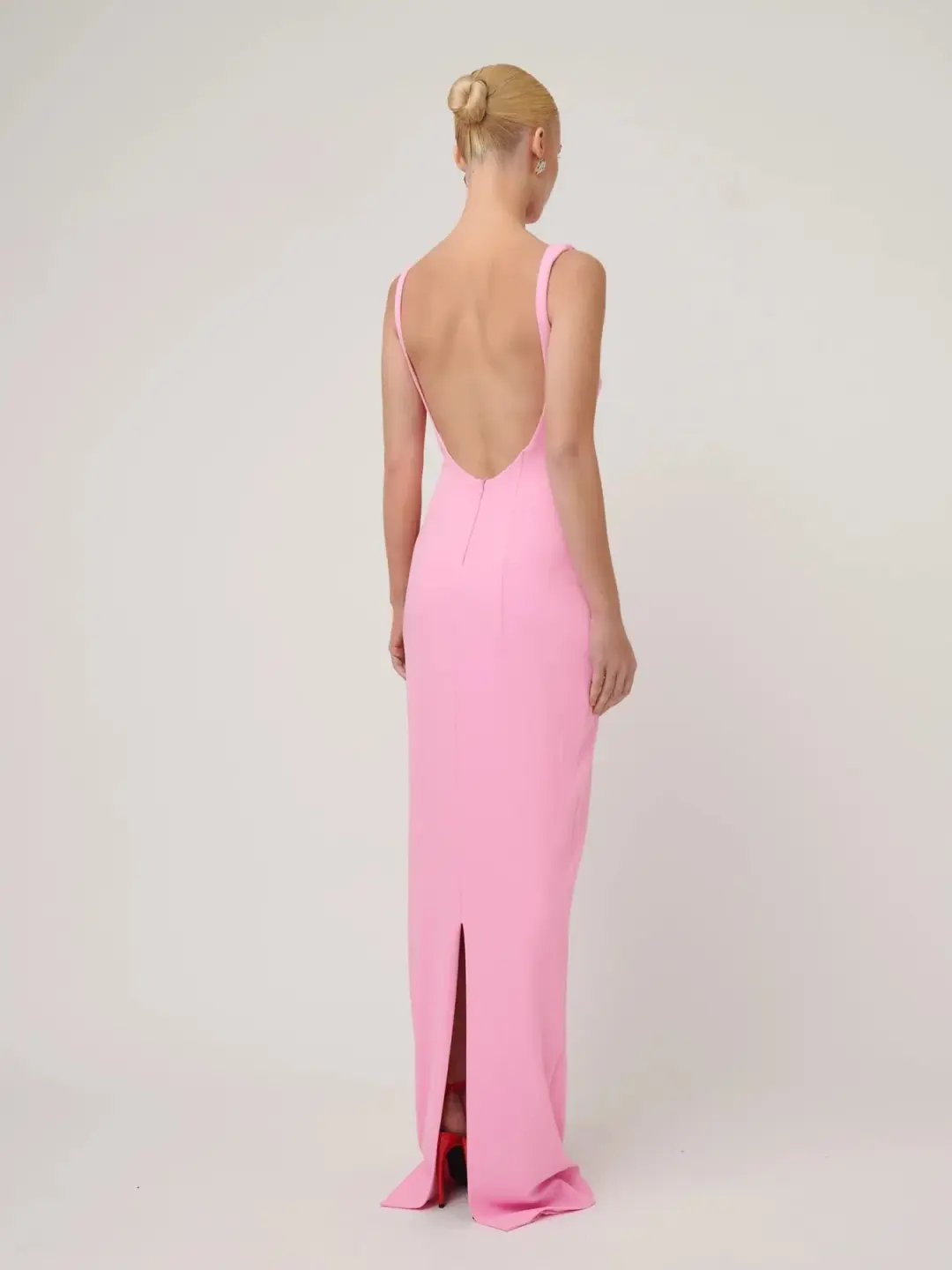 Effie Kats Verona Gown in Pink Size L/Au 12 for rent on The Volte - main image