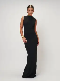 Effie Kats Verona Gown in Black Size M/Au 10
