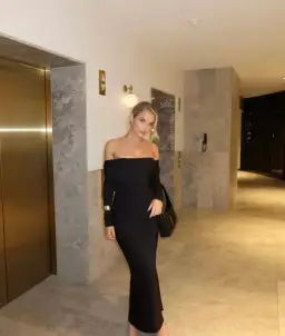 Effie Kats Gwen Gown in Black Size XS/Au 6 for rent on The Volte - image 3