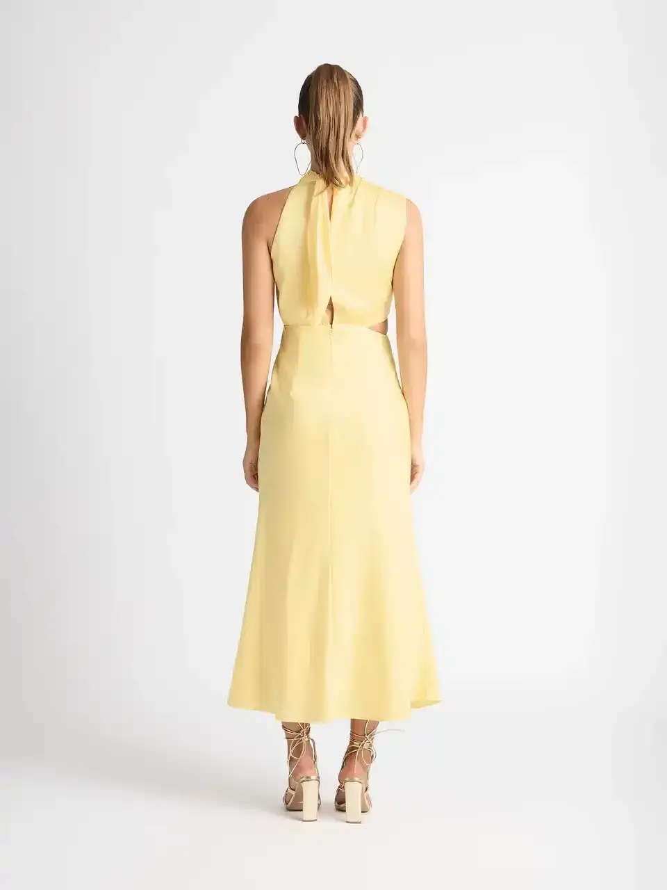 Sheike Allure Dress in Butter Yellow Size 10 for rent on The Volte - main image
