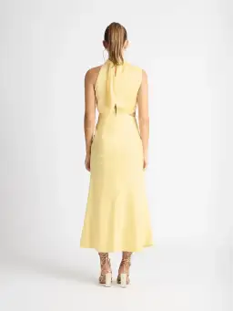 Sheike Allure Dress in Butter Yellow Size 10 for rent on The Volte - image 3
