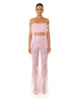 Eliya The Label Heather Top Pink Size AU 12 for rent on The Volte - image 1