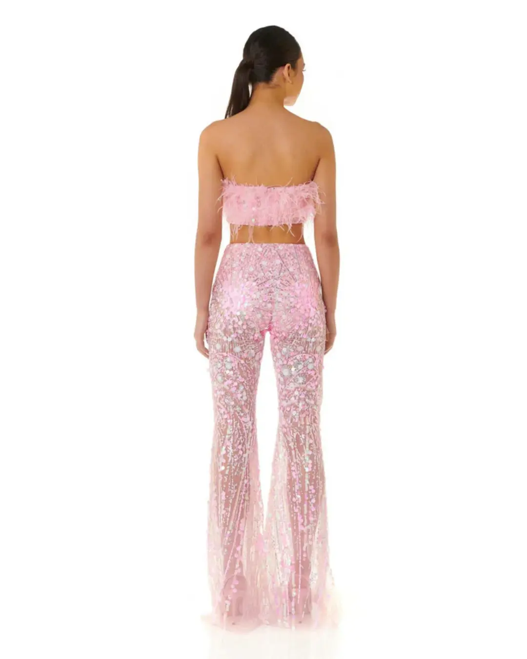 Eliya The Label Heather Top Pink Size AU 12 for rent on The Volte - main image