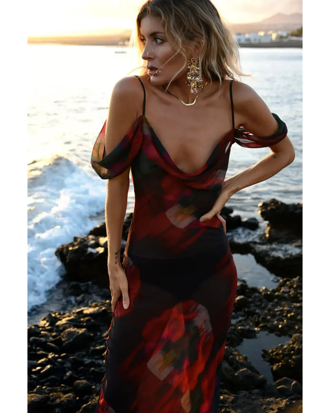 Rat & Boa Adriana Dress Multi Size XS / AU 6 for rent on The Volte - main image