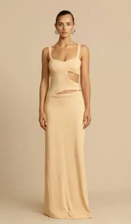 Arcina Ori Jetta Dress in Butter Size 6 for rent on The Volte - image 6