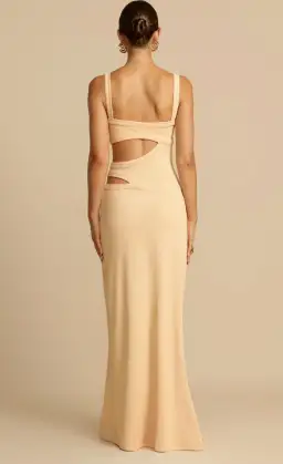 Arcina Ori Jetta Dress in Butter Size 6 for rent on The Volte - image 8