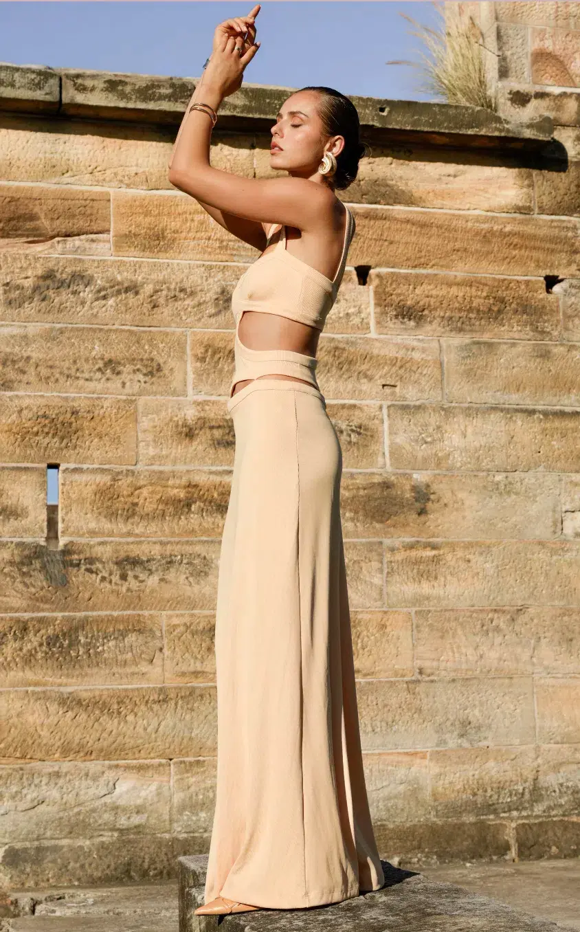 Arcina Ori Jetta Dress in Butter Size 6 for rent on The Volte - main image