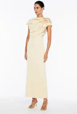 Manning Cartell Grand Illusion Maxi Gown Butter Size 10 for rent on The Volte - image 2