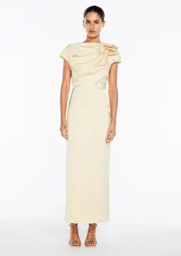 Manning Cartell Grand Illusion Maxi Gown Butter Size 10 for rent on The Volte - image 1