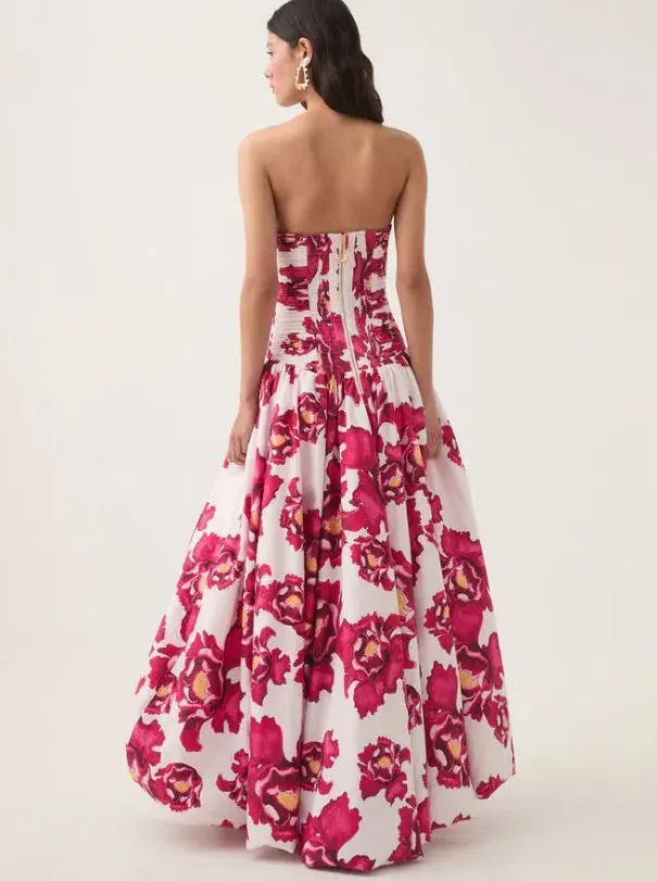 Aje Behold Maxi Dress in Boldly Blooming Size 6 for rent on The Volte - main image