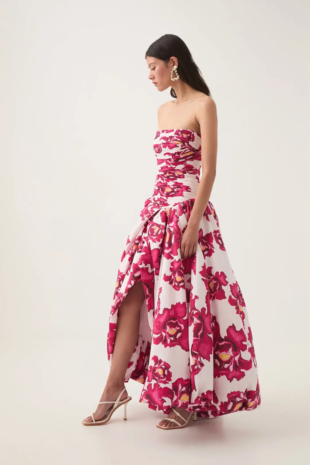 Aje Behold Maxi Dress in Boldly Blooming Size 6 for rent on The Volte - main image