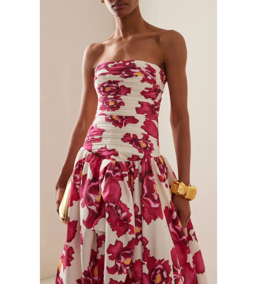 Aje Behold Maxi Dress in Boldly Blooming Size AU 6 for rent on The Volte - main image