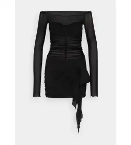Bec & Bridge Marina Long Sleeve Mini Dress Black Size XS / AU 6 for rent on The Volte - image 6