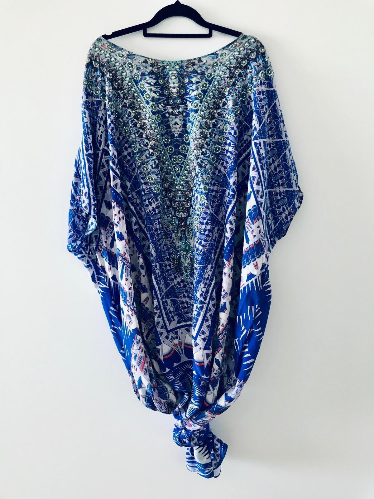 Camilla Kaftan Blue Print Size 10 - Image 6