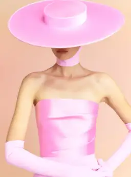 Solace London The Afra Maxi Dress in Blush Size S/Au 8 for rent on The Volte - image 2