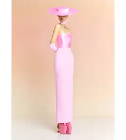 Solace London The Afra Maxi Dress in Blush Size S/Au 8 for rent on The Volte - image 1