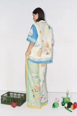 Alemais Elixir Shirt Size 6 And Pant Size 8 Set Print for rent on The Volte - image 3