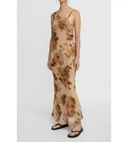 Lee Mathews The Lori Dress Hazlenut Size 8 for rent on The Volte - image 1